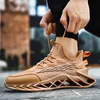THỜI TRANG CAO CẤP Giày sneaker thiết kế đơn giản thoáng khí thời trang theo phong cách hàn quốc cho phái nam RẤT RẺ