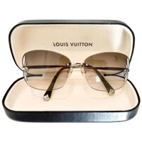 Thời trang cao cấp Kính LOUIS VUITTON Lily Flower Cut Square Sunglasses Silver