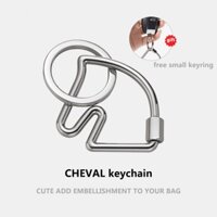 Thời Trang Cheval Móc Khóa Mặt Dây Chuyền Móc Khóa, Móc Khóa Ví Túi Xách Nữ Cô Gái, Phù Hợp Cho Túi Hermes