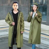 Thời Trang Chống Mưa Một Mảnh Áo Mưa Dài Gió Nam Toàn Thân Chống Thấm Nước Đi Áo Mưa Dày Câu Cá Nam Áo Mưa