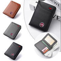 Thời Trang Da PU Logo Ô Tô Ví Đựng Thẻ Tín Dụng Ví Đựng Tiền Xu Cho FIAT 500 Grande Stilo Freemont Punto Astra Bravo Ducato