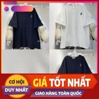 [Thời Trang Giá Rẻ]Áo Thun Tay Lỡ Thêu Gấu USA (Kèm Ảnh Thật)