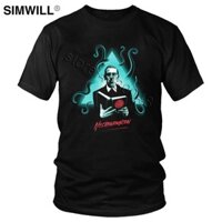 Thời Trang Gọi Của Cthulhu Nam Necronomicon Lovecraft Áo Thun Nữ Tay Ngắn In Cotton Xu Hướng Áo Người Hâm Mộ Quà Tặng Hàng Hóa
