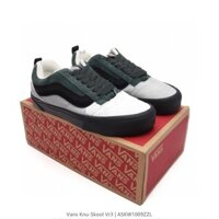 Thời trang mới 2025 Giày bánh mì màu xám và xanh lá cây cổ điển cho nam và nữ Giày thường cao cấp cá tính Retro của Mỹ