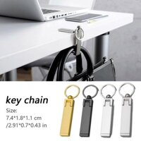 Thời Trang Mới Màu Trơn Móc Khóa Thép Không Gỉ Móc Khóa Móc Khóa Móc Mặt Dây Chuyền Túi Móc Khóa F0z0