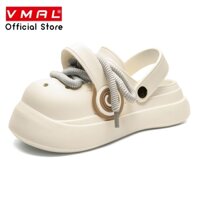 Thời Trang Mùa Hè Cặp Đôi Đáy Dày Tai Nghe Lỗ Ngoài Trời Dép Đi Biển 36-45