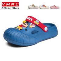 Thời Trang Mùa Hè Giải Trí Eva Đáy Dày Chống Trơn Trượt Chống Mài Mòn Kích Thước Trung Bình Xăng đan Lỗ Đi Biển Trẻ Em 24-35
