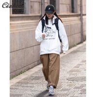 Thời Trang Nam Nữ Ván Trượt In Hình Dệt Kim Áo Khoác Lớn Có Mũ Trùm Đầu Áo Len Nữ Lót Lông Cừu