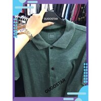 [Thời trang nam]ÁO THUN NAM CỔ BẺ, 4 chiều, thun cá sấu A33