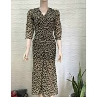 THỜI TRANG NỮ - ĐẦM ÔM DA BEO NHÚN TÙNG - Siêu Xinh Hot Trend 2021