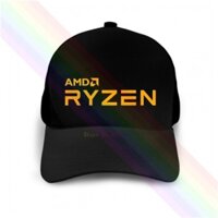 Thời Trang Retro Ryzen Amd Cổ Điển Màu Đen Có Thể Điều Chỉnh Mũ Thể Thao Ngoài Trời Mũ Chống Nắng Cho Nam Thời Trang Mới Chất Lượng Cao