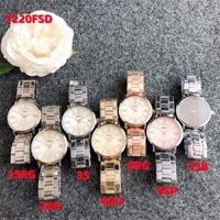 Thời Trang Sang Trọng Nam Nữ Đồng Hồ Thể Thao Kinh Doanh Thạch Anh Nam Đồng Hồ Mặt Tròn Thông Thường Dây Da Inox