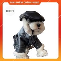 Thời trang thú cưng Leather jacket Dion