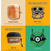 [Thời trang] Vỏ bảo vệ tai nghe Tương thích cho phụ kiện hộp sạc bánh mì hoạt hình 3D OPPO Enco X3 có móc