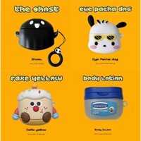 [Thời trang] Vỏ bảo vệ tai nghe hoạt hình Tương thích với hộp sạc Sanag S6S có móc