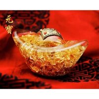 Thỏi vàng 24k chiêu tài chiêu lộc mẫu mới Thỏi vàng phong thủy ban thần tài