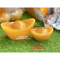 Thỏi Vang Kim Nguyên Bảo, Trĩnh Vàng Thần Tài Đa Ngoc Hoàng Long Dài 12cm 16cm