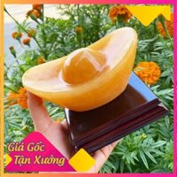 Thỏi vàng ngọc hoàng long ( kim nguyên bảo 8cm ) Siêu Thị Phong Thủy 9999