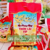 Thơm Lài Víp Bao 10kg Cơm Trắng  Gạo dẻo dai cơm nguội vẫn mềm cơm
