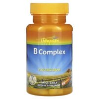 Thompson B Complex Plus Rice Bran 60 Tablets