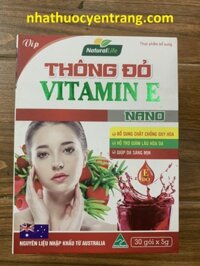 Thông đỏ vitamin e nano