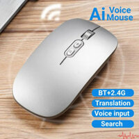 Thông minh ai bằng giọng nói chuột có thể sạc lại 2.4G không dây Bluetooth Chuột viết bài báo hình thức PPT nhận dạng giọng nói dịch