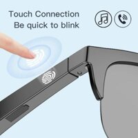 Thông Minh Bluetooth V5.3 Kính Mát Gọi Tai Nghe Thể Thao Ngoài Trời HIFI Công Nghệ Đen Chống Cảm Ứng UV Dành Cho Nam Và Nữ