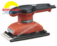 Thông số kỹ thuật * Kích thước đệm : 93mm - 185mm (3-5/8'-7-1/4") * Kích thước giấy nhám : 93mm - 228mm (3-5/8'-9") * Lượng điện tiêu thu khi máy * hoạt động liên tục : 180W * Quỹ đạo/phút:12.000 vòng * Tổng chiều dài:214mm * Trọng lượng: 1.3kg * Dây dẫn điện: 2.0m * Made in China