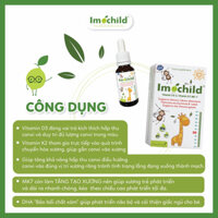 Thông tin sản phẩm Vitamin D3K2 có vai trò rất quan trọng trong quá trình biệt hóa tế bào biểu mô, nhất là đối với trẻ n