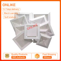 Thông tư ABS khuếch tán ống xả nhựa bảng thông gió ống dẫn điều hòa trung tâm trần nhựa cửa thoát khí vuông