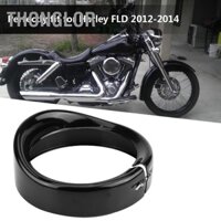 Thonglor Vỏ bọc vòng đèn pha xe máy màu đen 7 "cho FLD Trike Road King