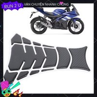 Thonglor Xe Máy Bình Nhiên Liệu Bảo Vệ Decal Chống Trầy Xước Kiểu Dáng Thời Trang Miếng Lót Khí Miếng Dán Kính Cường Lực Cho R15 V2 V3 V4 2013 đến 2024 Đen