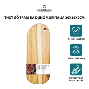 Thớt gỗ đa dụng Moriitalia 39x15x2cm THOT00008389
