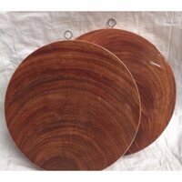 Thớt gỗ nghiến 24x2cm chuẩn 100%