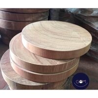 Thớt gỗ nghiến 44x6cm tây bắc nguyên khối 100%, thớt gỗ không tâm nguyên khối độ bền cao