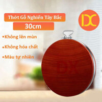 Thớt gỗ nghiến đáTây Bắc Tròn vuông Full size thớt gỗ tròn để băm chặt đồ ăn. Cam kết không nứt, không mủn, đổ nảy cao