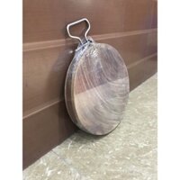 thớt gỗ nghiến nắp đai inox