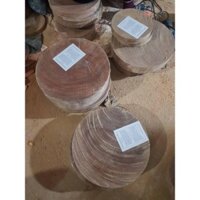 thớt gỗ nghiến tây bắc đường kính 35cm dày5cm