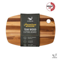 Thớt gỗ Teak Kaiyo vân ngang size