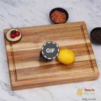 Thớt gỗ tràm dày 40x30x3.8cm