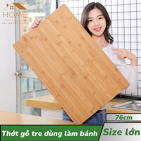 Thớt Gỗ Tre Dùng Làm Bánh, Thớt Kháng Khuẩn Không Mùn Chống Nấm Mốc, Phù Hợp Với 85% Gia Đình Việt