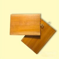 Thớt gỗ xà cừ hình chữ nhật