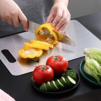 Thớt INOX 304 CAO CẤP Kháng Khuẩn Cường Lực- Vệ Sinh Dễ Dàng - Chống Ẩm Mốc