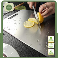 Thớt Inox 304 cao cấp, thớt kháng khuẩn dễ dàng lau chùi vệ sinh chống xước chống mốc ăn mòn - Shop Đông Phong