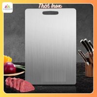 Thớt Inox 304 cao cấp, Thớt inox kháng khuẩn chống mốc không gỉ sét - Gia Dụng Nhà Bếp's