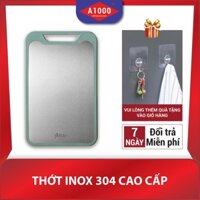 Thớt inox 304D cao cấp, thớt inox siêu kháng khuẩn, siêu bền