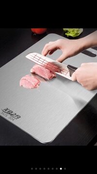 Thớt INOX SUS304, Size 25x35 cm - hang chuan