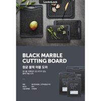 Thớt Kháng Khuẩn Lock&Lock Black Marble CKD006 CKD007 CKD008 Màu Đen 3 Size S M L