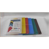 Thớt Nhựa 6 Màu 35x25cm Dày 1cm.