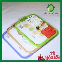 Thớt Nhựa Chữ Nhật Kháng Khuẩn 2 Màu - Nhựa Duy Tân
